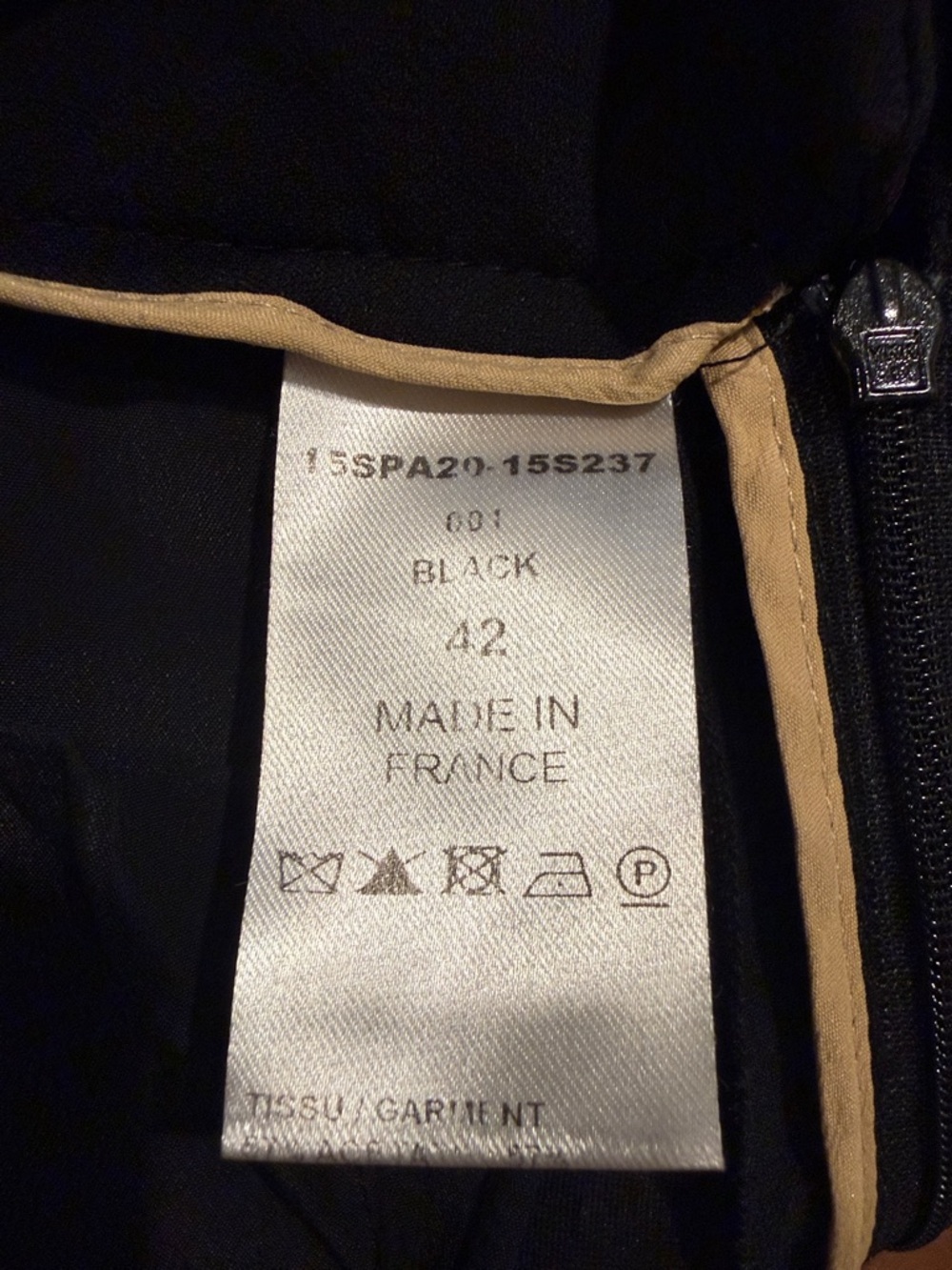 Chloe Women's Black Wrap Tie Pants - Picture 4 of 5